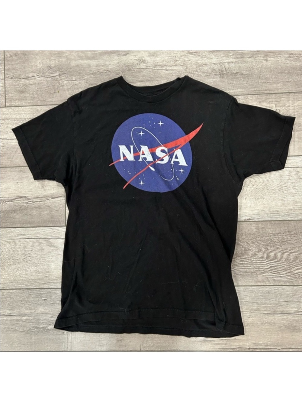 NASA Graphic Black Tee